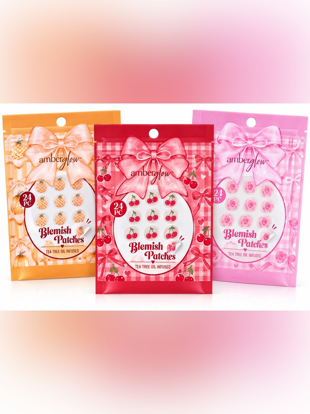 3 Packs Amber Glow Acne Patches